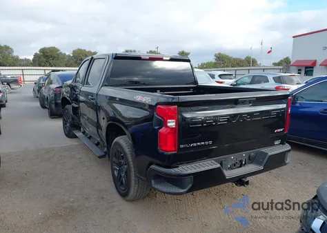 2025 Chevrolet Silverado 1500 4Wd Short Bed Rst из США, поврежденный, VIN 1GCPKEEK5SZ156095